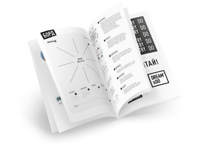 1DEA.me Інтерактивний постер Dream&Do Dream Board (13074)